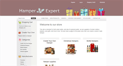 Desktop Screenshot of hamperexpert.com